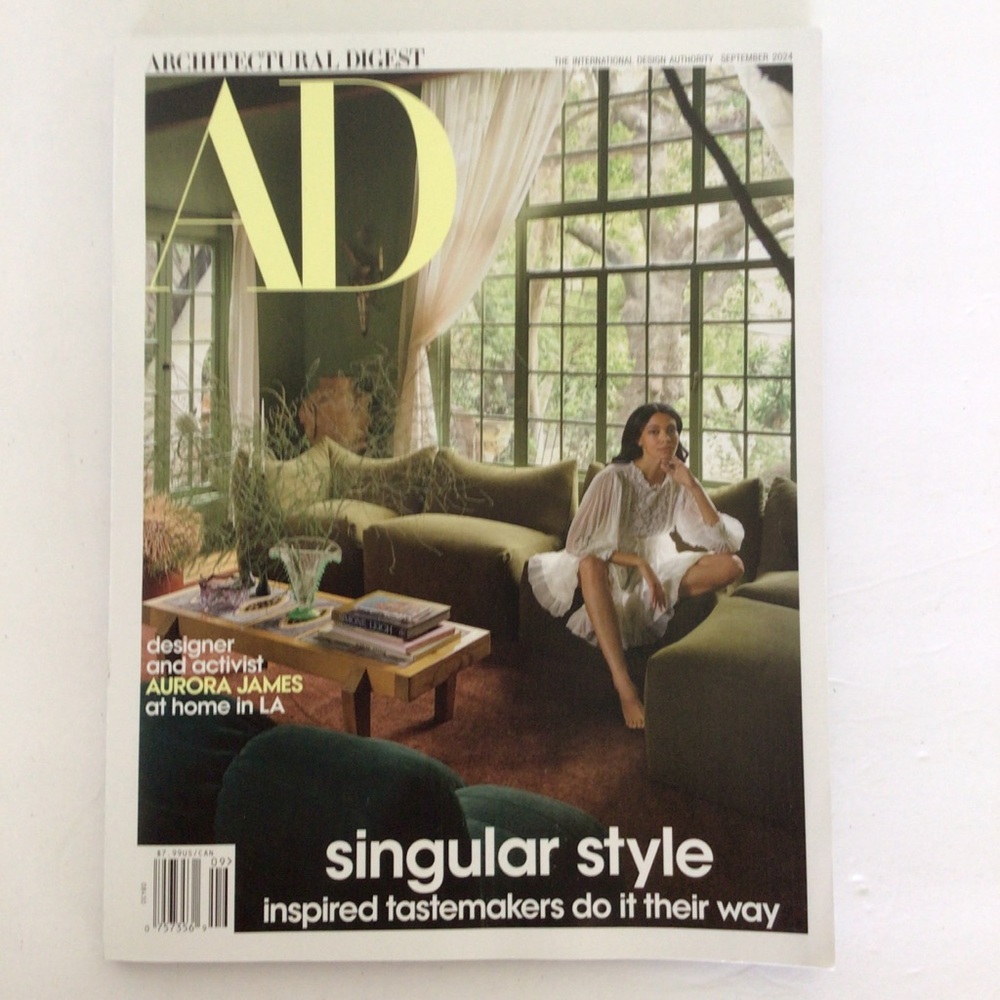 ARCHITECTURAL DIGEST SEPTEMBER 2024 nwt